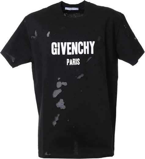 t shirt givenchy uomo strappata